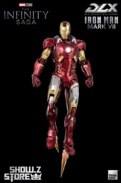 Threezero 1/12 Marvel Studio The Infinity Saga DLX Iron Man Mark 7 -Show.Z Store 5d9c3a4406