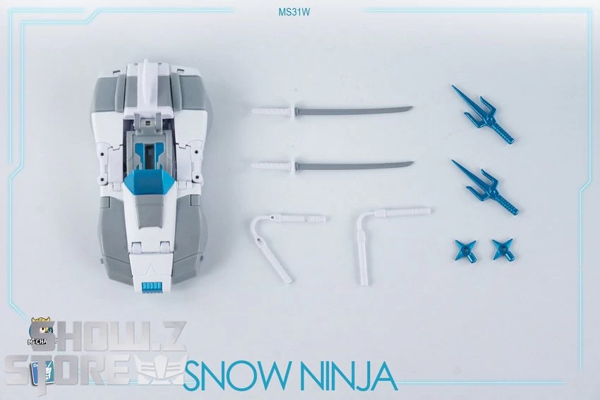 Dr.Wu & Mechanic Toys MS31W Snow Ninja Arcee 11 Dr.Wu & Mechanic Toys MS31W Snow Ninja Arcee - Image 9