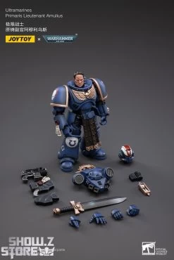 JoyToy Source 1/18 Warhammer 40K Space Ultramarines Primaris Lieutenant Amulius -Show.Z Store 604a42a9db