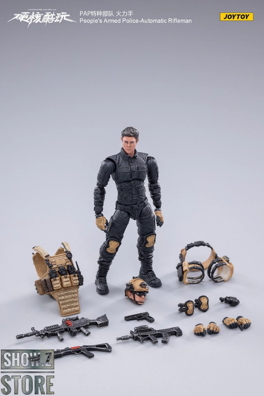 JoyToy Source 1/18 People's Armed Police Rifleman 7 JoyToy Source 1/18 People's Armed Police Rifleman - Image 5