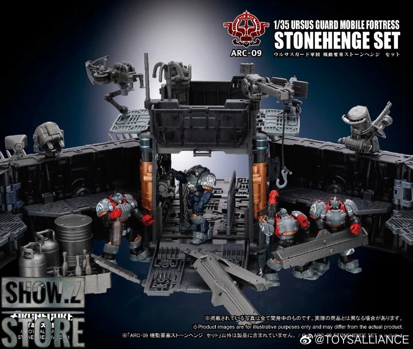 Toys Alliance ARC-09 Ursus Guard Mobile Fortress Stonehenge Set 14 Toys Alliance ARC-09 Ursus Guard Mobile Fortress Stonehenge Set - Image 12