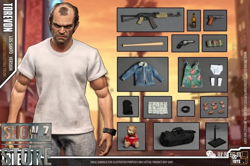 CCToys 1/6 Grand Theft Auto V Trevor Philips 6 CCToys 1/6 Grand Theft Auto V Trevor Philips - Image 4
