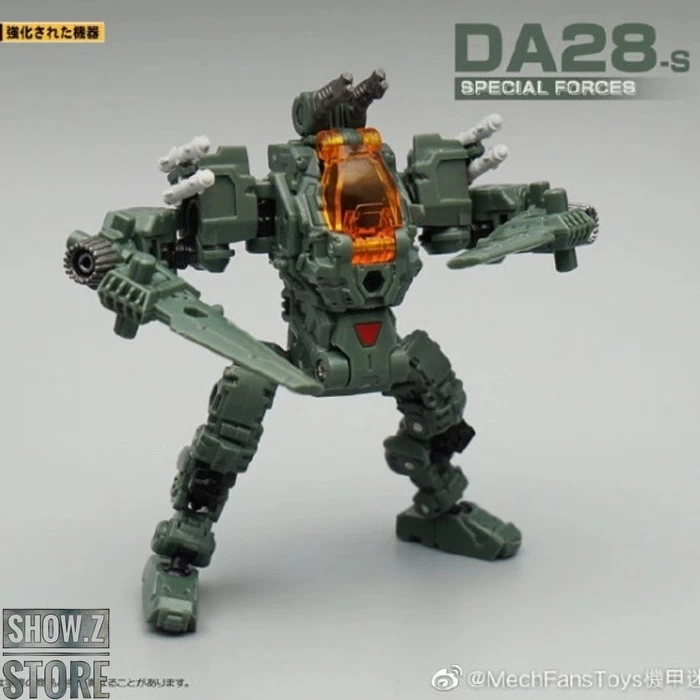 MechFansToys Mech Fans Toys MFT DA-28S DA28S Special Force Powered System Delta 4 MechFansToys Mech Fans Toys MFT DA-28S DA28S Special Force Powered System Delta - Image 2