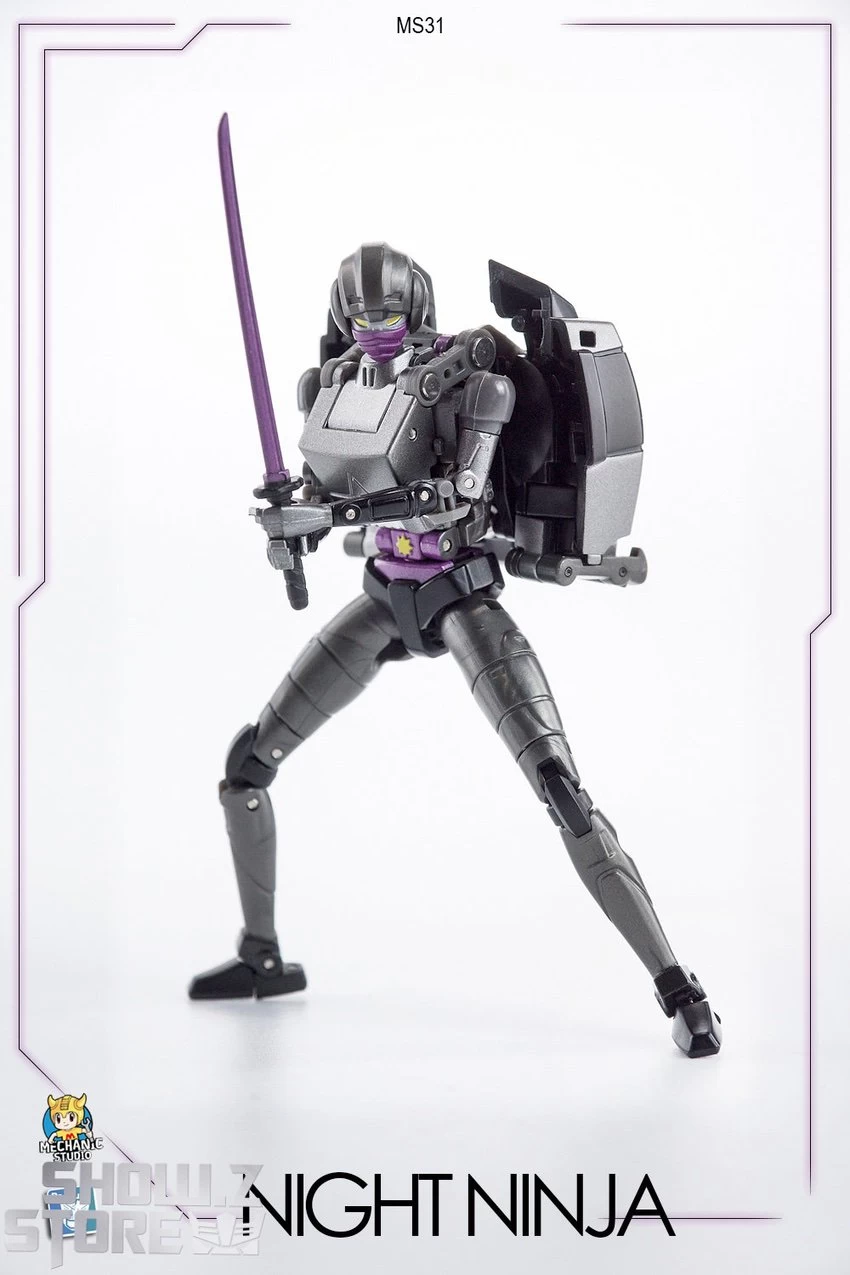 Dr.Wu & Mechanic Toys MS31 Night Ninja Arcee 9 Dr.Wu & Mechanic Toys MS31 Night Ninja Arcee - Image 7