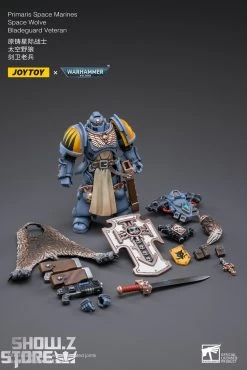 JoyToy Source 1/18 Warhammer 40K Space Wolves Bladeguard Veteran -Show.Z Store 72d05b34f5