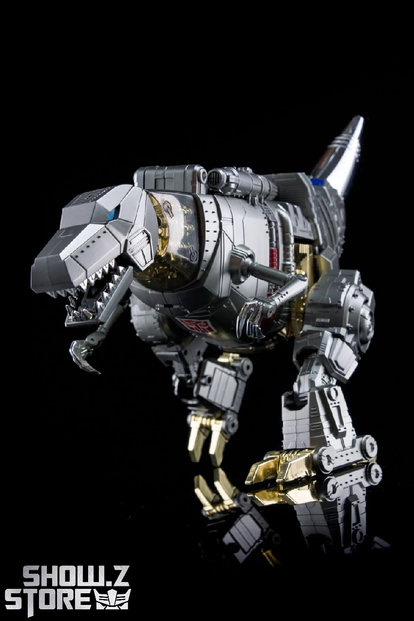 4th Party MP-08 King Grimlock Reximus Prime Oversized Stainless Steel Color Version 12 4th Party MP-08 King Grimlock Reximus Prime Oversized Stainless Steel Color Version - Image 10