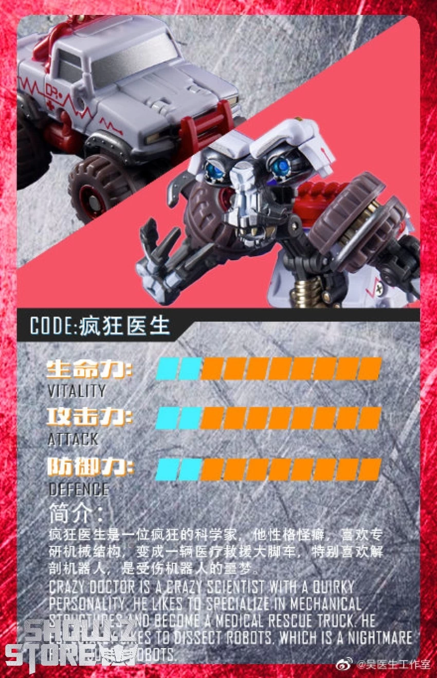 Dr.Wu & Mechanic Studio MC03D Crazy Doctor Wheelie 12 Dr.Wu & Mechanic Studio MC03D Crazy Doctor Wheelie - Image 10