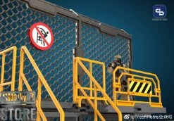 FreshRetro 1/18 1/24 SIB05 Scene In Box Iron Net Base-A Model Kit -Show.Z Store 76dc26546b