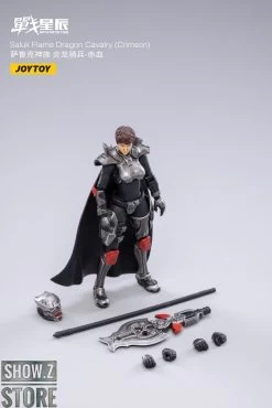 JoyToy Dark Source 1/18 Saluk Flame Dragon Cavalry Crimson Set Of 2 -Show.Z Store 7725f4c5b7