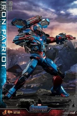 Hot Toys HotToys HT MMS547D34 1/6 Avengers: Endgame Iron Patriot Iron Man Collectible Figure -Show.Z Store 7810eb01c1