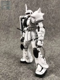 Metal Soldier MS 1/100 MS-06J MS06J Zaku II White Ogre Gundam Mobile Suit -Show.Z Store 789c409413