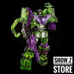 Toyworld TW-C07C Constructor Devastator Clear Version Full Set Of 6 Figures TW-07C Clear Constructor -Show.Z Store 7ad807d4fe