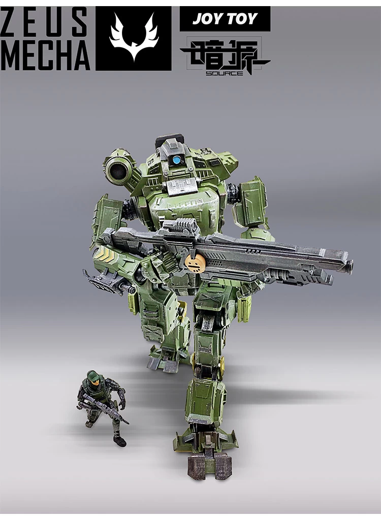 JoyToy Source Acid Rain UNF Zous Mecha Green Version 6 JoyToy Source Acid Rain UNF Zous Mecha Green Version - Image 4