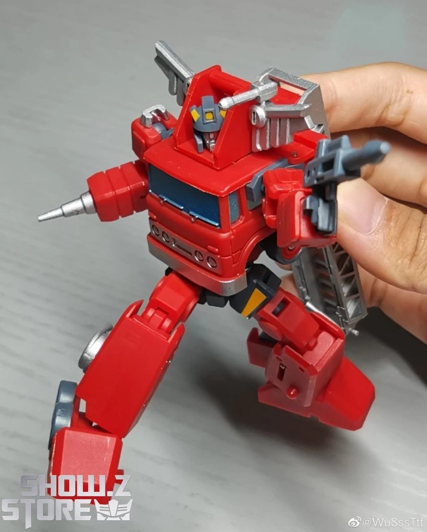 Magic Square MS-B01A Architect Inferno & MS-B02A Fire Extinguisher Grapple Metallic Color Version Set Of 2 6 Magic Square MS-B01A Architect Inferno & MS-B02A Fire Extinguisher Grapple Metallic Color Version Set Of 2 - Image 4