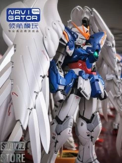 Navigator Toys Pre-Painted & Pre-Assembled Bandai XXXG-00W0 Wing Gundam Zero EW Ver.Ka -Show.Z Store 8132ca7b23