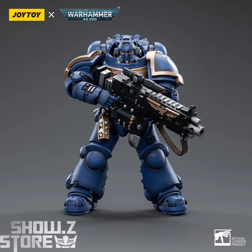 JoyToy Source 1/18 Warhammer 40K Ultramarines Heavy Intercessor Helvin Gure 3 JoyToy Source 1/18 Warhammer 40K Ultramarines Heavy Intercessor Helvin Gure