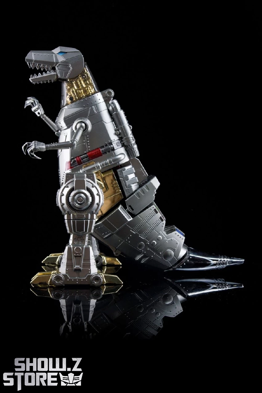 4th Party MP-08 King Grimlock Reximus Prime Oversized Stainless Steel Color Version 8 4th Party MP-08 King Grimlock Reximus Prime Oversized Stainless Steel Color Version - Image 6