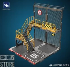FreshRetro 1/18 1/24 SIB05 Scene In Box Iron Net Base-A Model Kit -Show.Z Store 81f95d00db