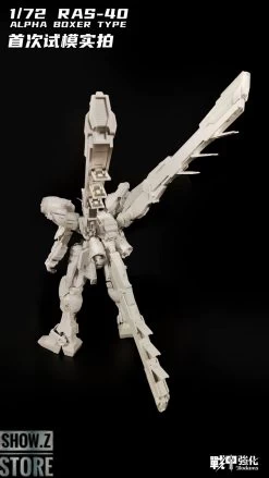 Rodams 1/72 RAS-40 Alpha Boxer RX-78 GP03S Gundam Model Kit Clear Version -Show.Z Store 830eaa720b 1