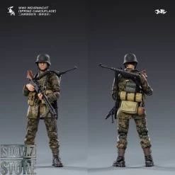 JoyToy Source 1/18 WWII German Wehrmacht Spring & Autumn Camouflage Set Of 7 -Show.Z Store 831e751871