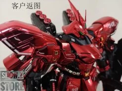 [SZ Custom] Bandai Custom MG 1/100 MSN-04 Sazabi Ver.Ka W/ Custom Electroplated Chrome Painting -Show.Z Store 85ef0db6b4