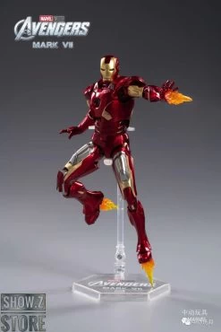 ZT Toys Marvel Licensed 1/10 Iron Man Mark 7 15 ZT Toys Marvel Licensed 1/10 Iron Man Mark 7 -Show.Z Store 87e455968e