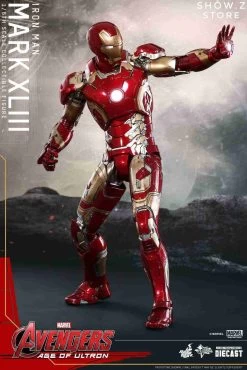 Hot Toys HT 1/6 Iron Man Mark XLIII MK43 MMS278D09 Avengers: Age Of Ultron Collectible Figure -Show.Z Store 88e2d8ebe3