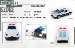 IronTrans M-01 M01 Mini Series Police Car Prowl -Show.Z Store 89212b5234