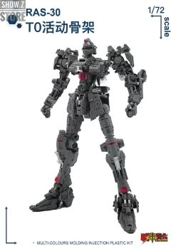 Rodams 1/72 RAS-30 RX-78GP03S Gundam Clear Version Model Kit -Show.Z Store 89e668e183 1