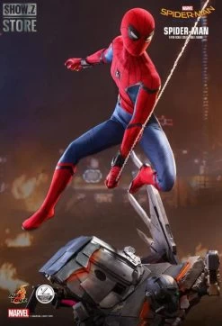 Hot Toys QS014 1/4 Spider-Man Homecoming Collectible Figure Standard Version -Show.Z Store 8c63045e17
