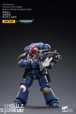 JoyToy Source 1/18 Warhammer 40K Ultramarines Heroes Of The Chapter Brother Veteran Sergeant Castor -Show.Z Store 8dc0aeb28c