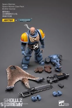 JoyToy Source 1/18 Warhammer 40K Space Wolves Claw Pack Brother Gunnar -Show.Z Store 9154a04040