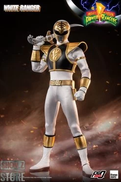 Threezero Studio 1/6 Mighty Morphin Power Rangers White Ranger -Show.Z Store 9738eafda7