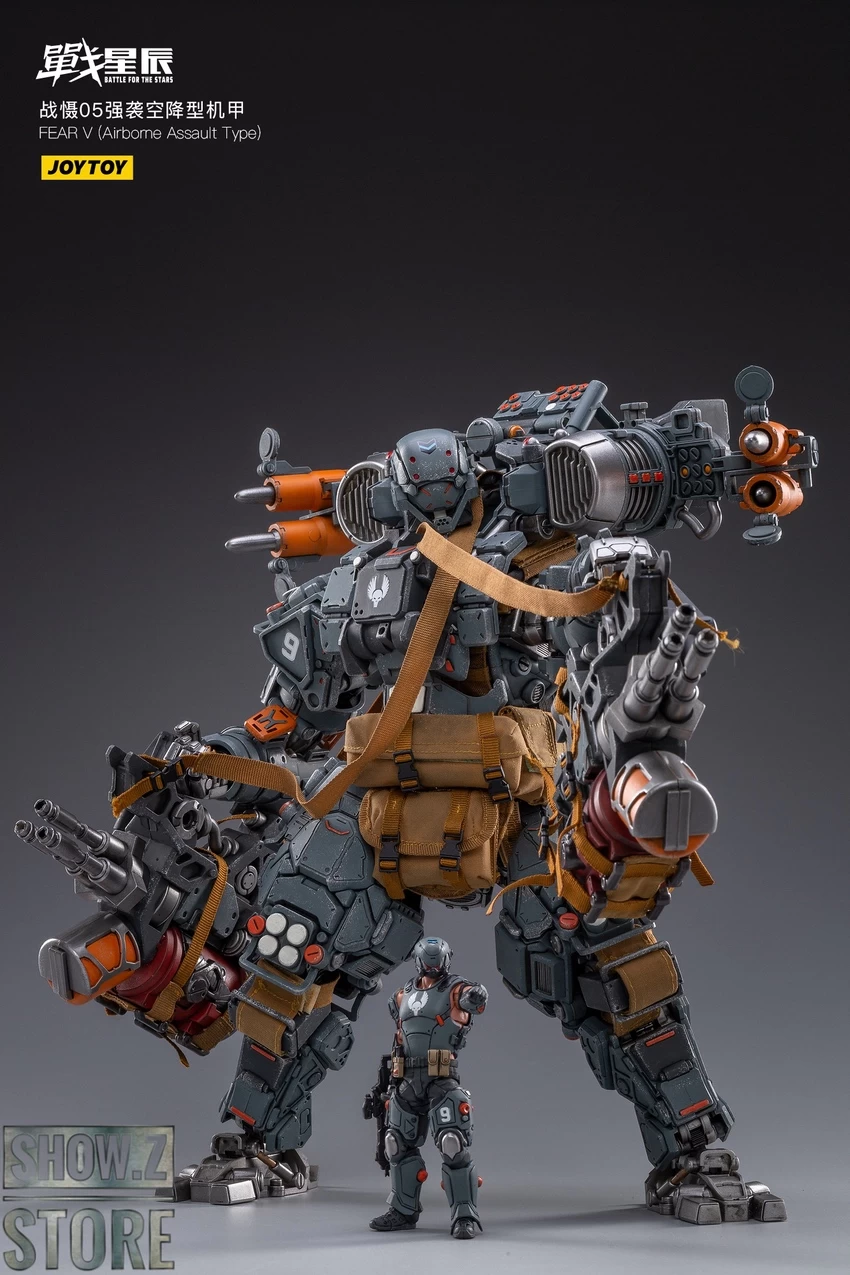 JoyToy Dark Source 1/18 09th Legion Fear V Airborne Assault Type Mecha W/ Pilot 10 JoyToy Dark Source 1/18 09th Legion Fear V Airborne Assault Type Mecha W/ Pilot - Image 8