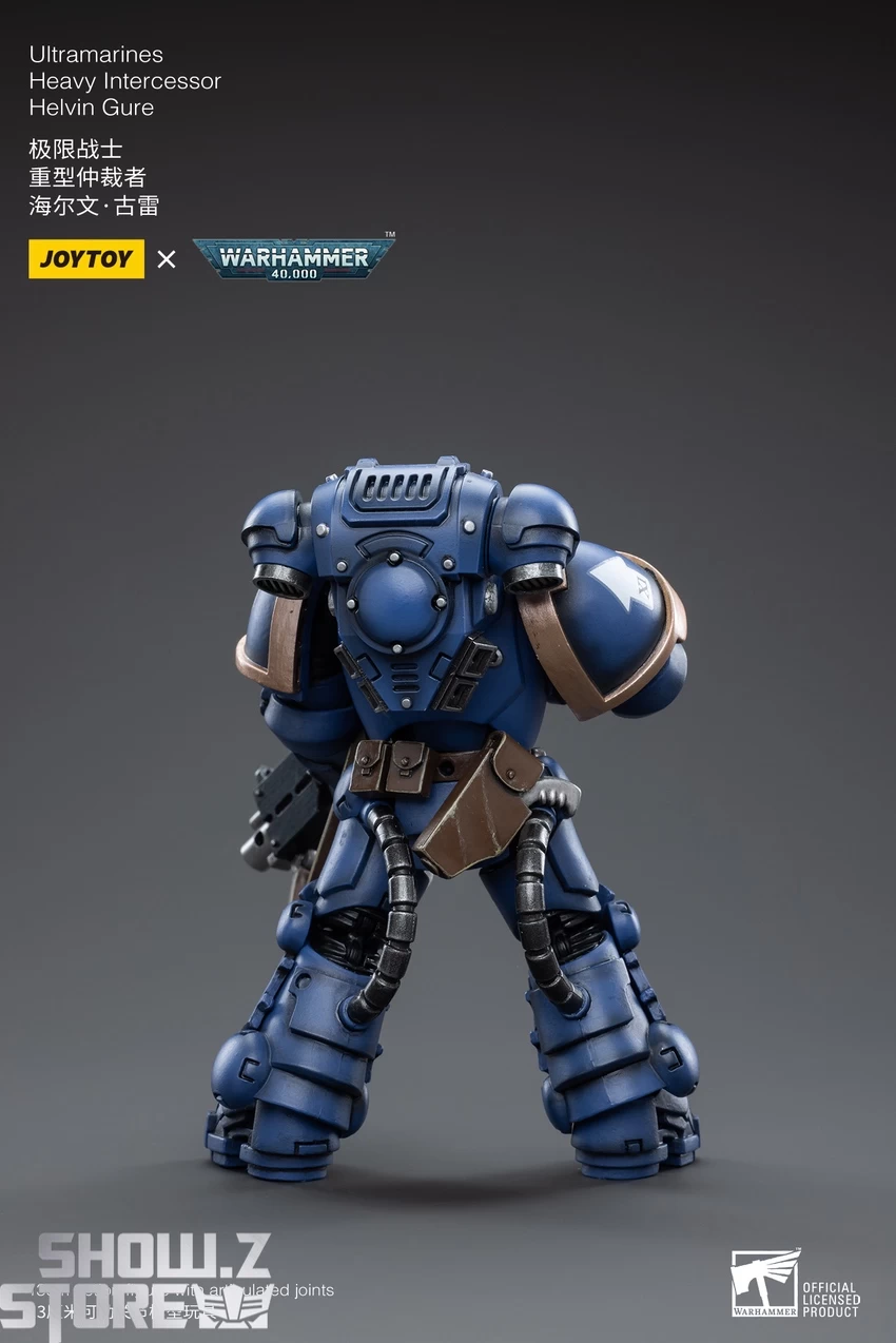 JoyToy Source 1/18 Warhammer 40K Ultramarines Heavy Intercessor Helvin Gure 6 JoyToy Source 1/18 Warhammer 40K Ultramarines Heavy Intercessor Helvin Gure - Image 4