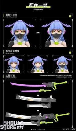 Suyata 1/12 The Hunter's Poem Mecha Girl Yukihime Model Kit -Show.Z Store 9cc3b4a925