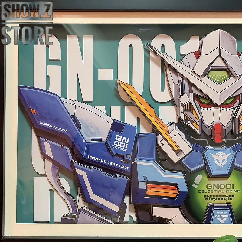 ChenFu Studio GN-001 Gundam Exia 3D Wall Art Decoration Picture 6 ChenFu Studio GN-001 Gundam Exia 3D Wall Art Decoration Picture - Image 4