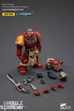 JoyToy Source 1/18 Warhammer 40K Blood Angels Primaris Lieutenant Tolmeron -Show.Z Store 9e94ac54f6