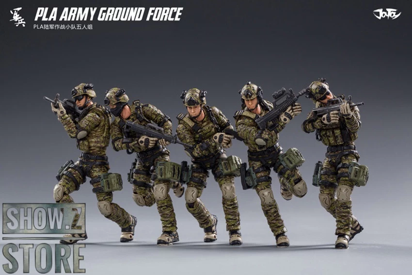 JoyToy Source 1/18 PLA Army Ground Force Set Of 5 9 JoyToy Source 1/18 PLA Army Ground Force Set Of 5 - Image 7