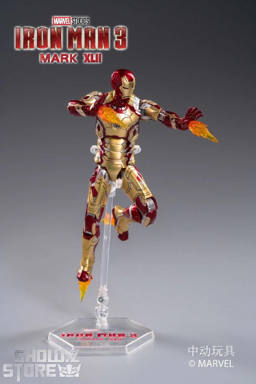 ZT Toys Marvel Licensed 1/10 Iron Man Mark 42 W/ LED 11 ZT Toys Marvel Licensed 1/10 Iron Man Mark 42 W/ LED - Image 9