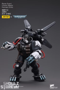 JoyToy Source 1/18 Warhammer 40K Raven Guard Chapter Master Kayvaan Shrike -Show.Z Store a7135e8998