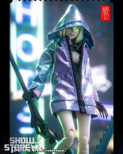 Snail Shell Dazzling Blue & Purple Cloth Coat For 1/10 & 1/12 Mecha Girl -Show.Z Store a79f9a4657