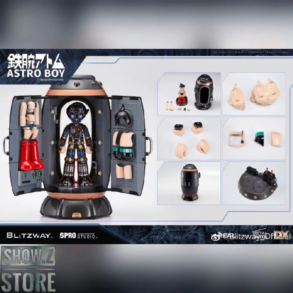 Blitzway BW-NS 50101 Astro Boy Anime Statue Deluxe Version 10 Blitzway BW-NS 50101 Astro Boy Anime Statue Deluxe Version - Image 8
