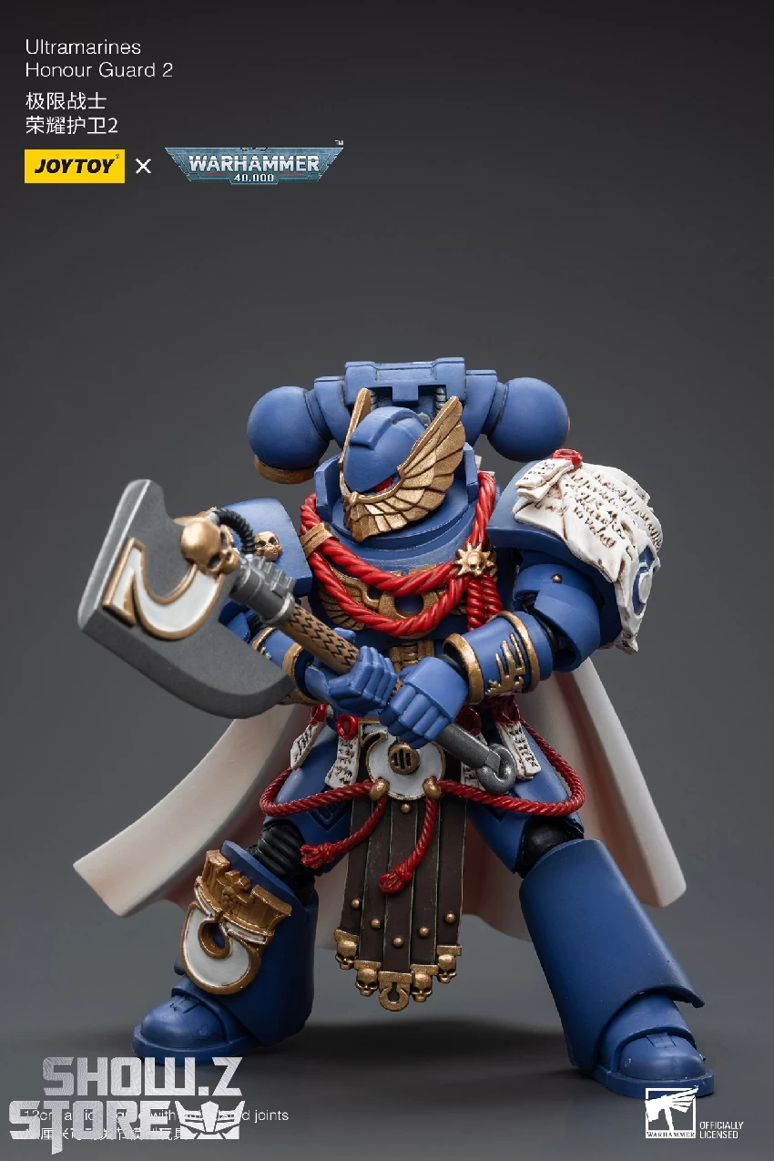JoyToy Source 1/18 Warhammer 40K Ultramarines Honour Guard 2 9 JoyToy Source 1/18 Warhammer 40K Ultramarines Honour Guard 2 - Image 7