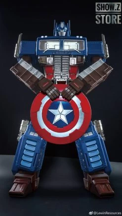 Lewin Resources LW-01A Optimus Prime Captain America Style Oversized 71cm W/ LED -Show.Z Store add13fc5e1
