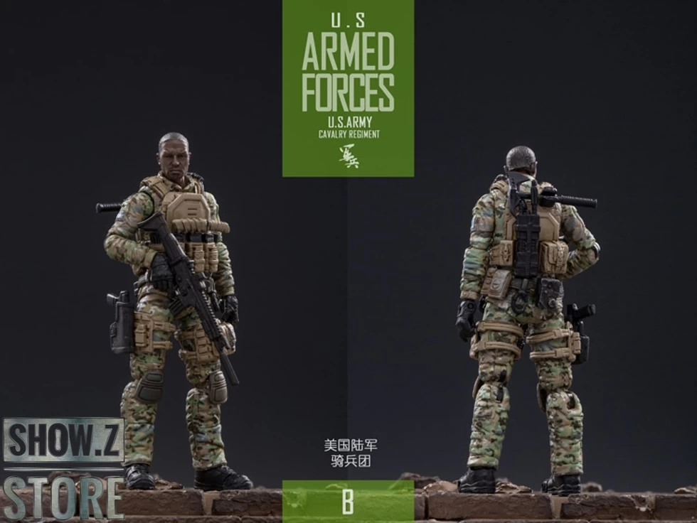 JoyToy Source 1/18 U.S. Army Cavalry Regiment Set Of 5 12 JoyToy Source 1/18 U.S. Army Cavalry Regiment Set Of 5 - Image 10