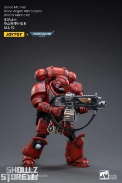 JoyToy Source 1/18 Warhammer 40K Blood Angels Intercessors Brother Marine 02 14 JoyToy Source 1/18 Warhammer 40K Blood Angels Intercessors Brother Marine 02 -Show.Z Store b1a39376c7