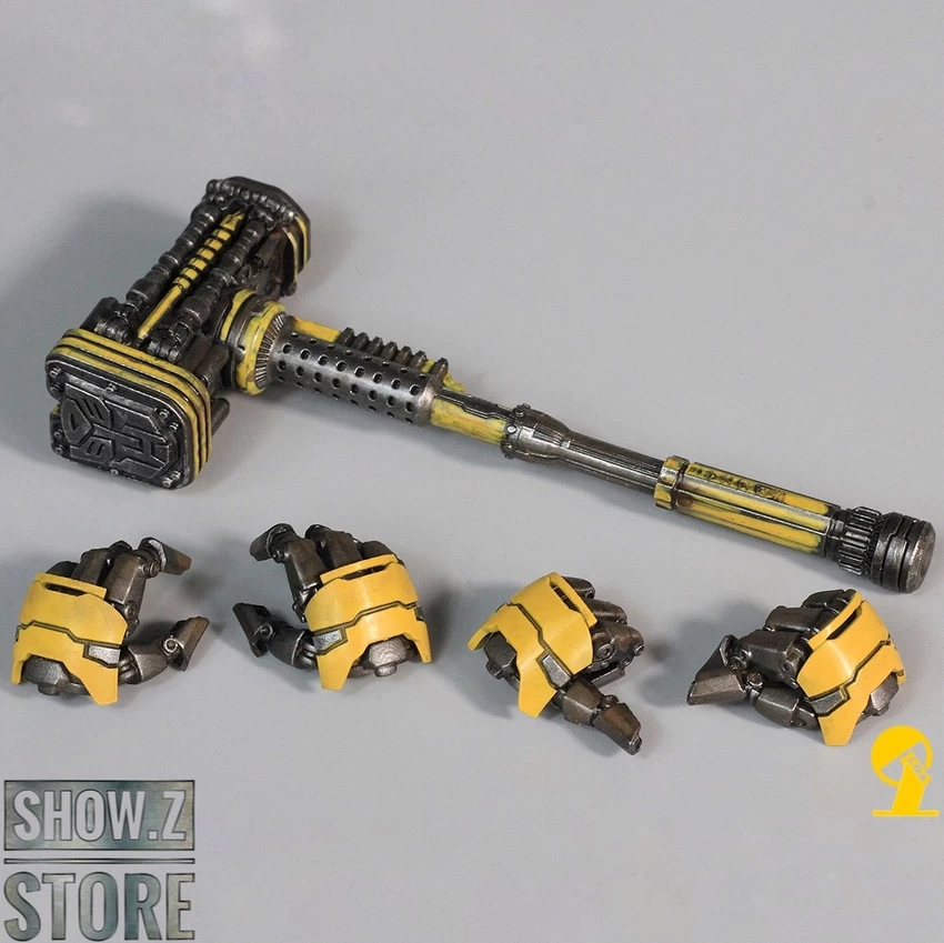 GY Toys Upgrade Kit For 3A DLX Bumblebee War Hammer & 4 Hands Set 3 GY Toys Upgrade Kit For 3A DLX Bumblebee War Hammer & 4 Hands Set