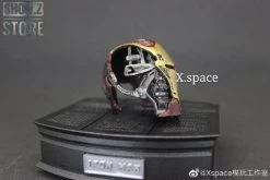 X-Space Studio 1/6 Iron Man MK50 Battle Damaged Helmet /w LED 13 X-Space Studio 1/6 Iron Man MK50 Battle Damaged Helmet /w LED -Show.Z Store b22c0a864a