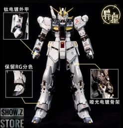 [SZ Custom] Bandai Custom RG 1/144 RX-93 Nu Gundam W/ Electroplated Chrome Painting -Show.Z Store b2b97aa1fb